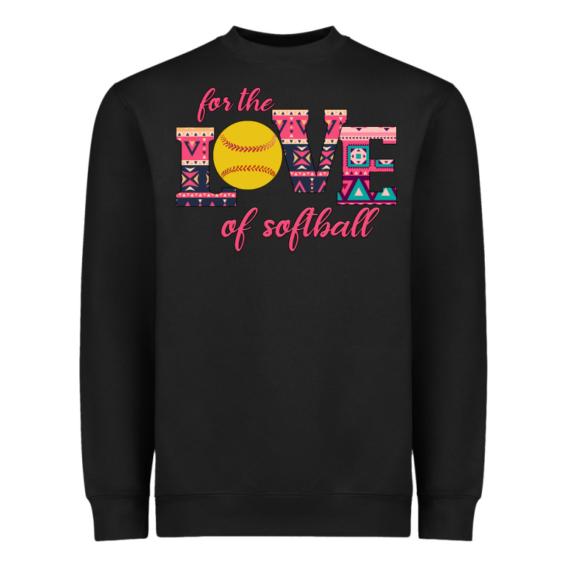 For The Love Of Softball Heavyweight Sweatshirt by Bettercallsaul | Teevron
