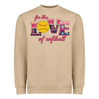 Mushroom For The Love Of Softball Heavyweight Sweatshirt - Bettercallsaul