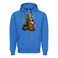 True Royal heifer cow gnomies christmas tree Zipper Hoodie - CowGirlArtShop