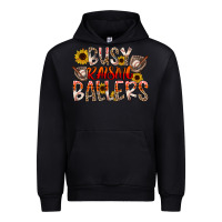 Black Busy Raising Ballers Urban Hoodie - CowhideDigitalArt