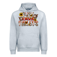 Heather Grey Busy Raising Ballers Urban Hoodie - CowhideDigitalArt