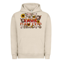 Pigment French Oak Busy Raising Ballers Urban Hoodie - CowhideDigitalArt