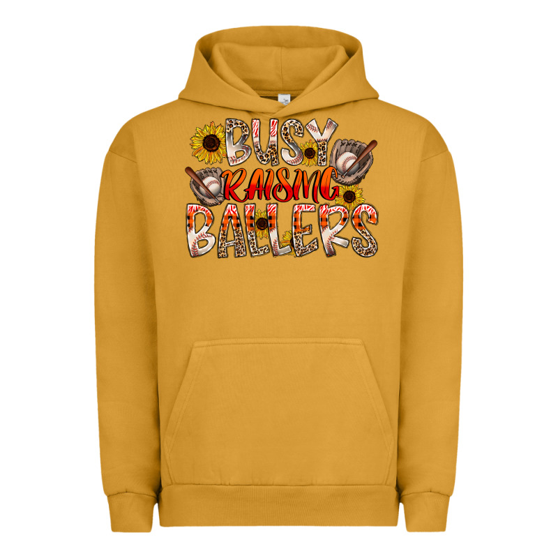 Busy Raising Ballers Urban Hoodie by CowhideDigitalArt | Teevron