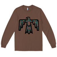 Chestnut Black Aztec Thunderbird Long Sleeve Tee - Bettercallsaul