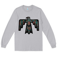 Moon Dust Black Aztec Thunderbird Long Sleeve Tee - Bettercallsaul