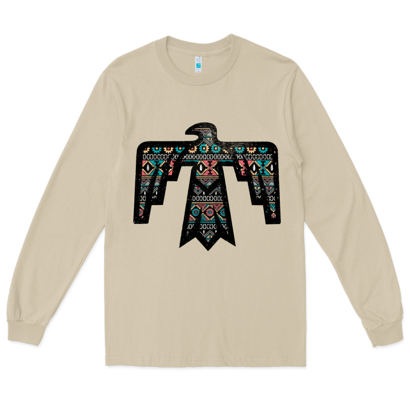 Black Aztec Thunderbird Long Sleeve Tee by Bettercallsaul | Teevron