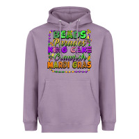 Lavender Beads parades king cake crawfish Mardi Gras Heavyweight Hoodie - FaDigitalArtStudio