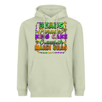Matcha Beads parades king cake crawfish Mardi Gras Heavyweight Hoodie - FaDigitalArtStudio