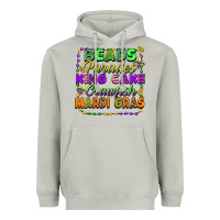 Moon Dust Beads parades king cake crawfish Mardi Gras Heavyweight Hoodie - FaDigitalArtStudio