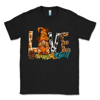 Black Love Fall Gnome Classic Tee - BundleAndBundleShop