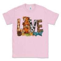 Bubblegum Pink Love Fall Gnome Classic Tee - BundleAndBundleShop