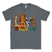 Charcoal Heather Love Fall Gnome Classic Tee - BundleAndBundleShop