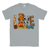 Heather Grey Love Fall Gnome Classic Tee - BundleAndBundleShop