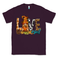 Plum Love Fall Gnome Classic Tee - BundleAndBundleShop