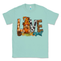 Seafoam Love Fall Gnome Classic Tee - BundleAndBundleShop