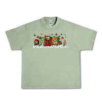 Oil Green Noel Urban Heavy Tee - BundleAndBundleShop