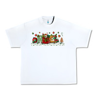 White Noel Urban Heavy Tee - BundleAndBundleShop