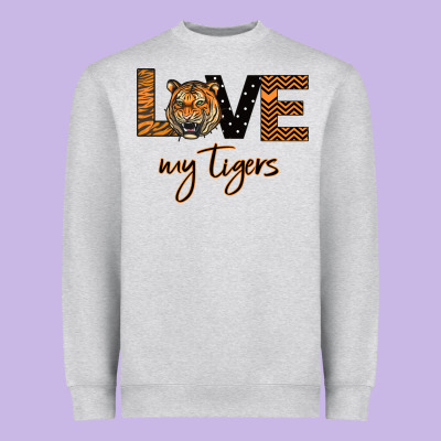 My Tigers Heavyweight Sweatshirt Designed By Bettercallsaul