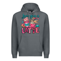 Rock love you a latte Premium Hoodie - OliviaCreatesArt