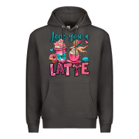 Smoke love you a latte Premium Hoodie - OliviaCreatesArt