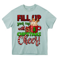 Arona fill up your cup with christmas cheer Heavy Core Tee - Jasminsmagicworld
