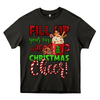 Asphalt fill up your cup with christmas cheer Heavy Core Tee - Jasminsmagicworld