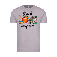 Vintage Zinc teach love inspıre Vintage Tee - JahusDesignShop