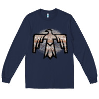 Navy Western Light Aztec Thunderbird Long Sleeve Tee - Bettercallsaul