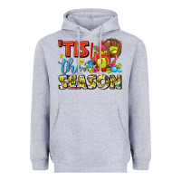 Heather Grey tis the season  softball coffee mug Heavyweight Hoodie - FaDigitalArtStudio