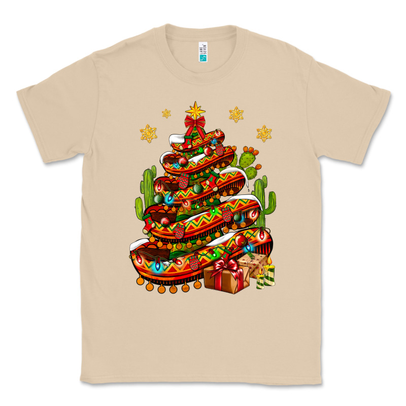 Christmas Feliz Navidad Sombrero Tree Classic Tee by BundleAndBundleShop | Teevron