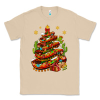 Mushroom Christmas Feliz Navidad Sombrero Tree Classic Tee - BundleAndBundleShop
