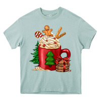 Arona Christmas coffee Heavy Core Tee - Jasminsmagicworld