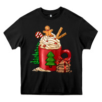 Black Christmas coffee Heavy Core Tee - Jasminsmagicworld