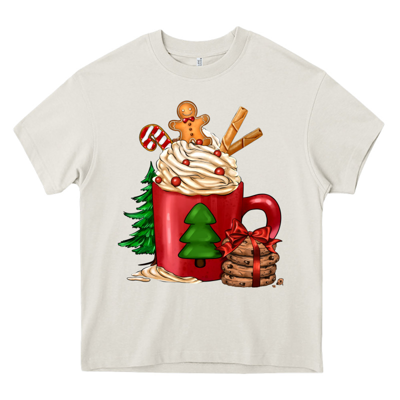 Christmas Coffee Heavy Core Tee by Jasminsmagicworld | Teevron