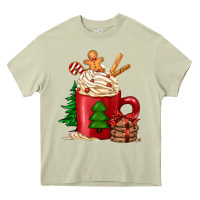 Mossy Christmas coffee Heavy Core Tee - Jasminsmagicworld