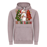 Vintage Zinc tis' the season baseball christmas cakes bbs Vintage Hoodie - BundleAndBundleShop