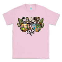 Bubblegum Pink camp life Classic Tee - SublimationCraftShop