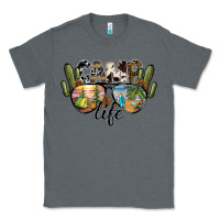 Charcoal Heather camp life Classic Tee - SublimationCraftShop