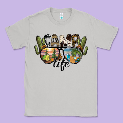 Camp Life Classic Tee Designed By Sublimationcraftshop