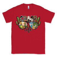 Red camp life Classic Tee - SublimationCraftShop
