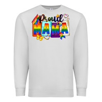 Dove Grey proud mama Premium Sweatshirt - FaDigitalArtStudio