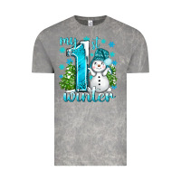 Cloud Rock My 1 St Winter With Cute Snowman Vintage Tee - BundleAndBundleShop