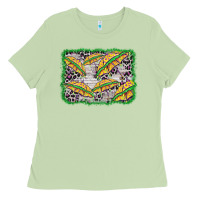Matcha mardi gras umbrella background Ladies Tee - BarkalooDesign