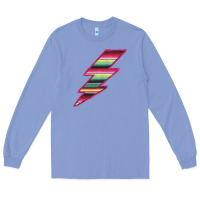 Colony Blue Pink Serape Lightning Long Sleeve Tee - Bettercallsaul
