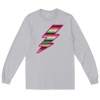 Moon Dust Pink Serape Lightning Long Sleeve Tee - Bettercallsaul