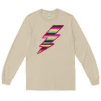 Mushroom Pink Serape Lightning Long Sleeve Tee - Bettercallsaul
