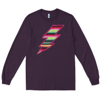 Plum Pink Serape Lightning Long Sleeve Tee - Bettercallsaul