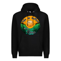 Black life is better at the river Premium Hoodie - JahusDesignShop