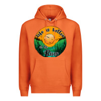 Carrot life is better at the river Premium Hoodie - JahusDesignShop