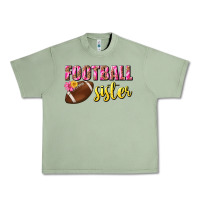 Oil Green football sister Urban Heavy Tee - BundleAndBundleShop